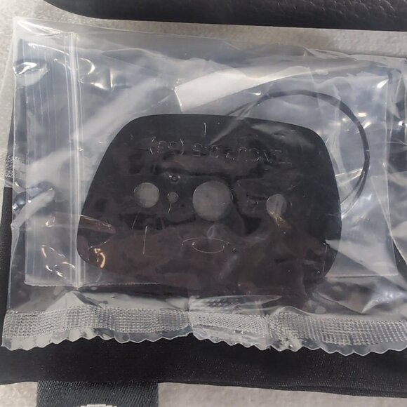 Oakley Black Glasses Sunglasses Case ONLY HDO Faux Leather Hardshell Bag Cloth - Picture 4 of 16